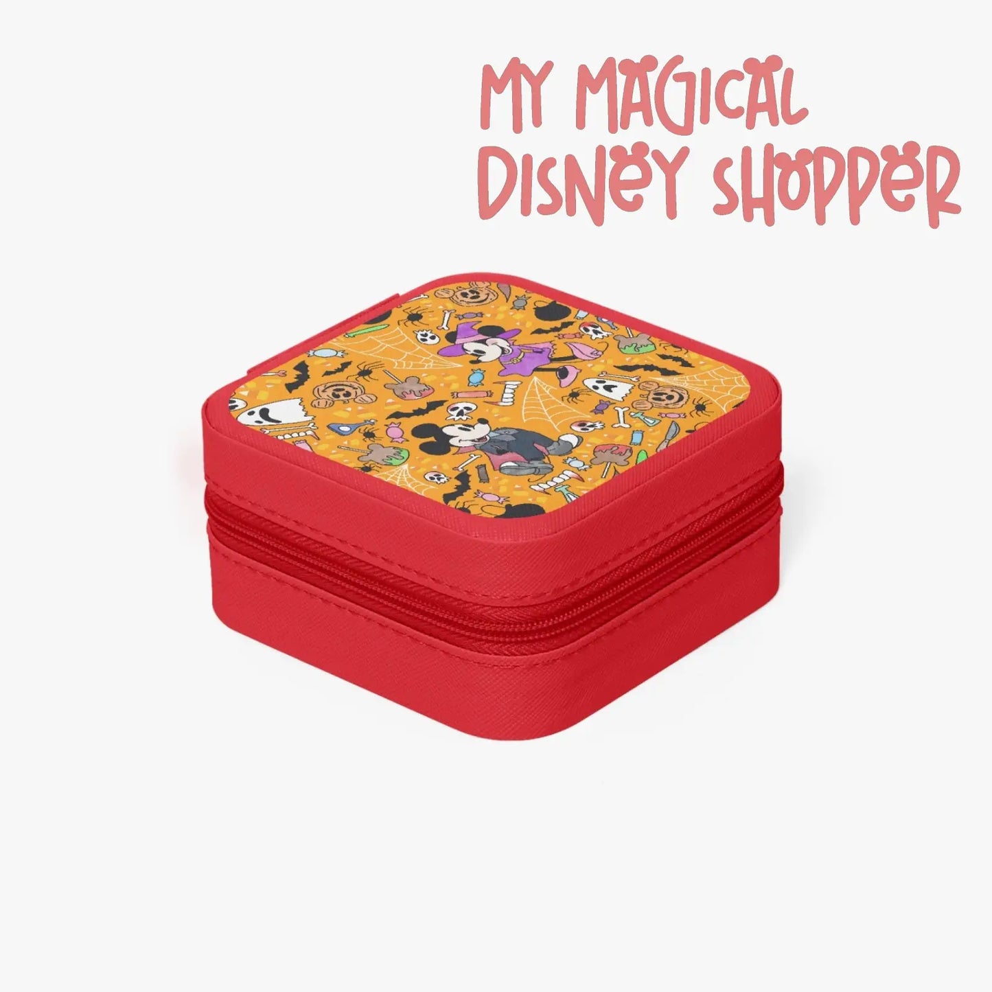 Mickey's No So Scary Leather Jewelry Box