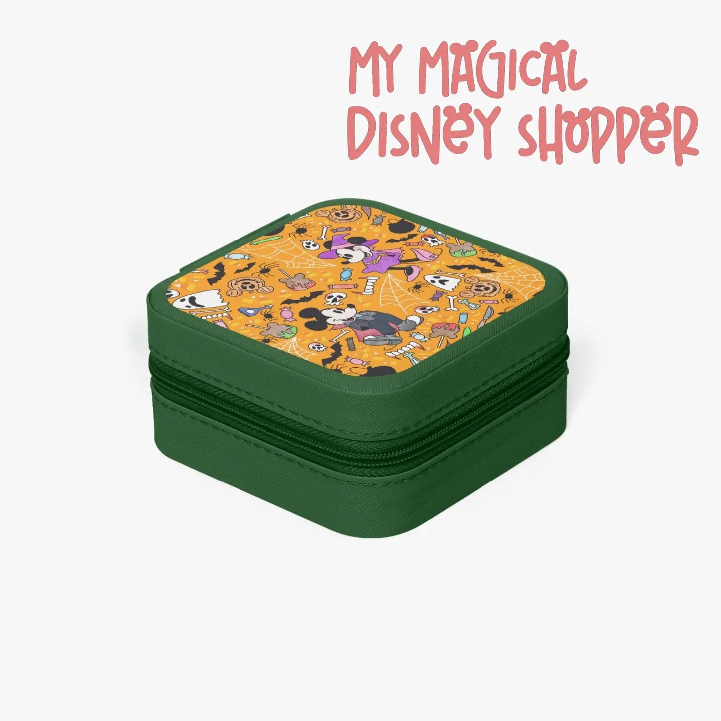 Mickey's No So Scary Leather Jewelry Box
