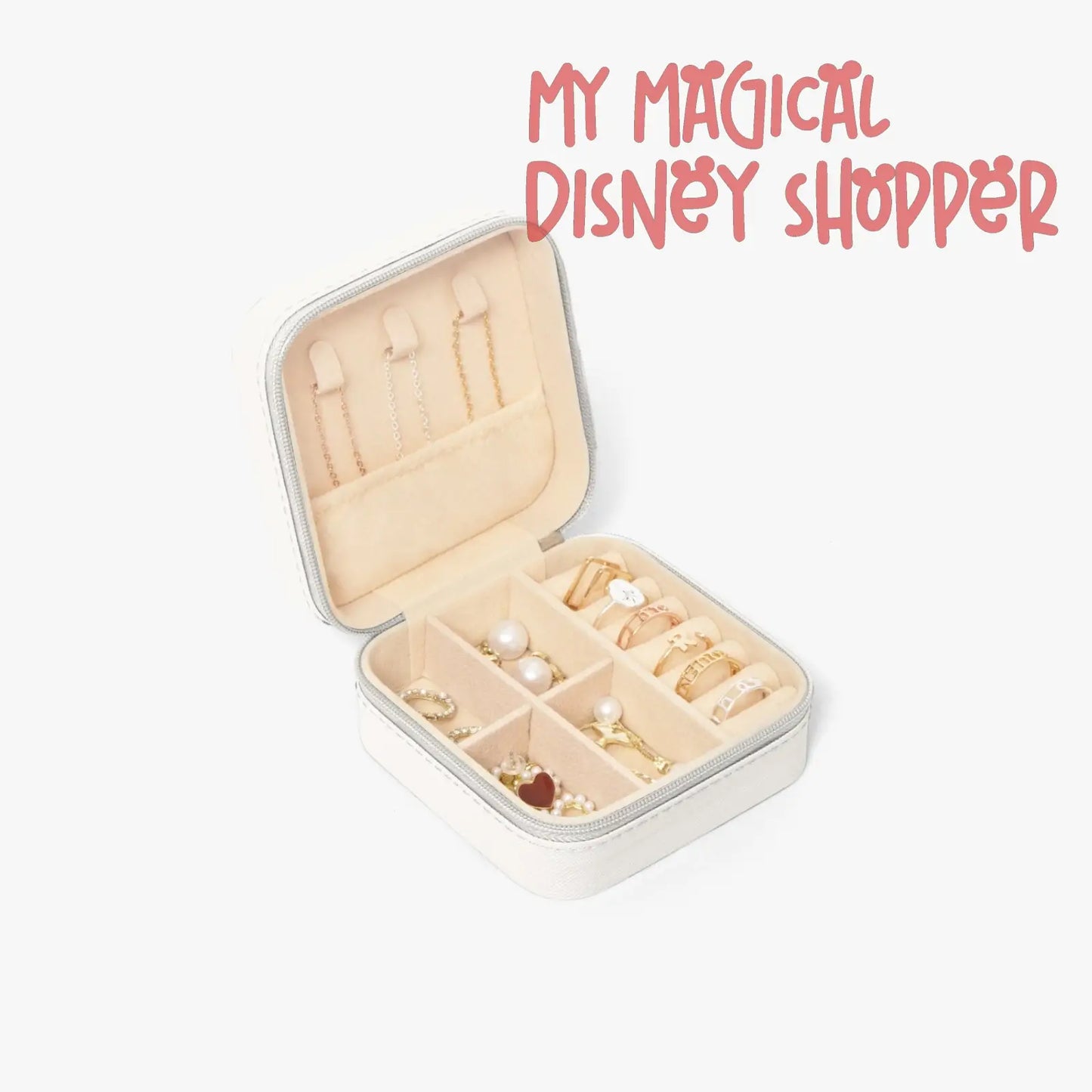 Mickey's No So Scary Leather Jewelry Box