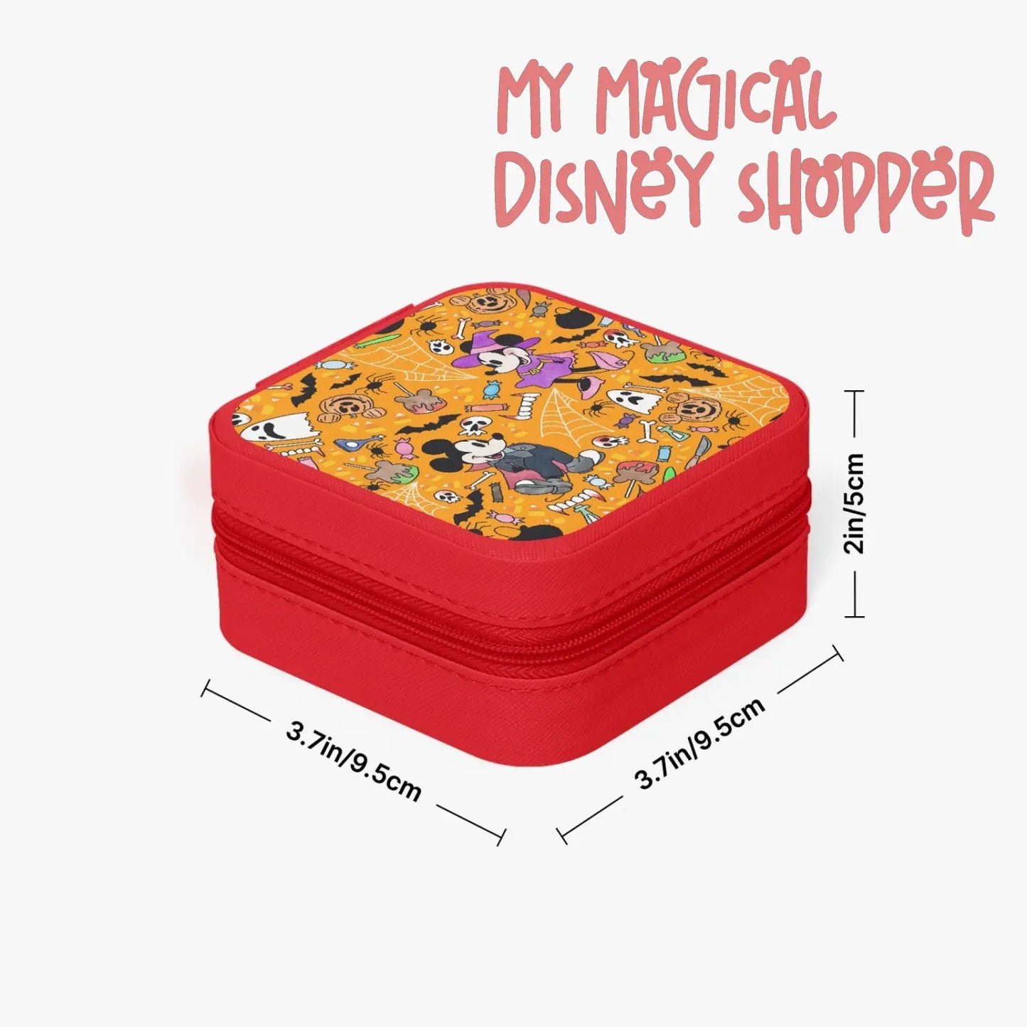 Mickey's No So Scary Leather Jewelry Box