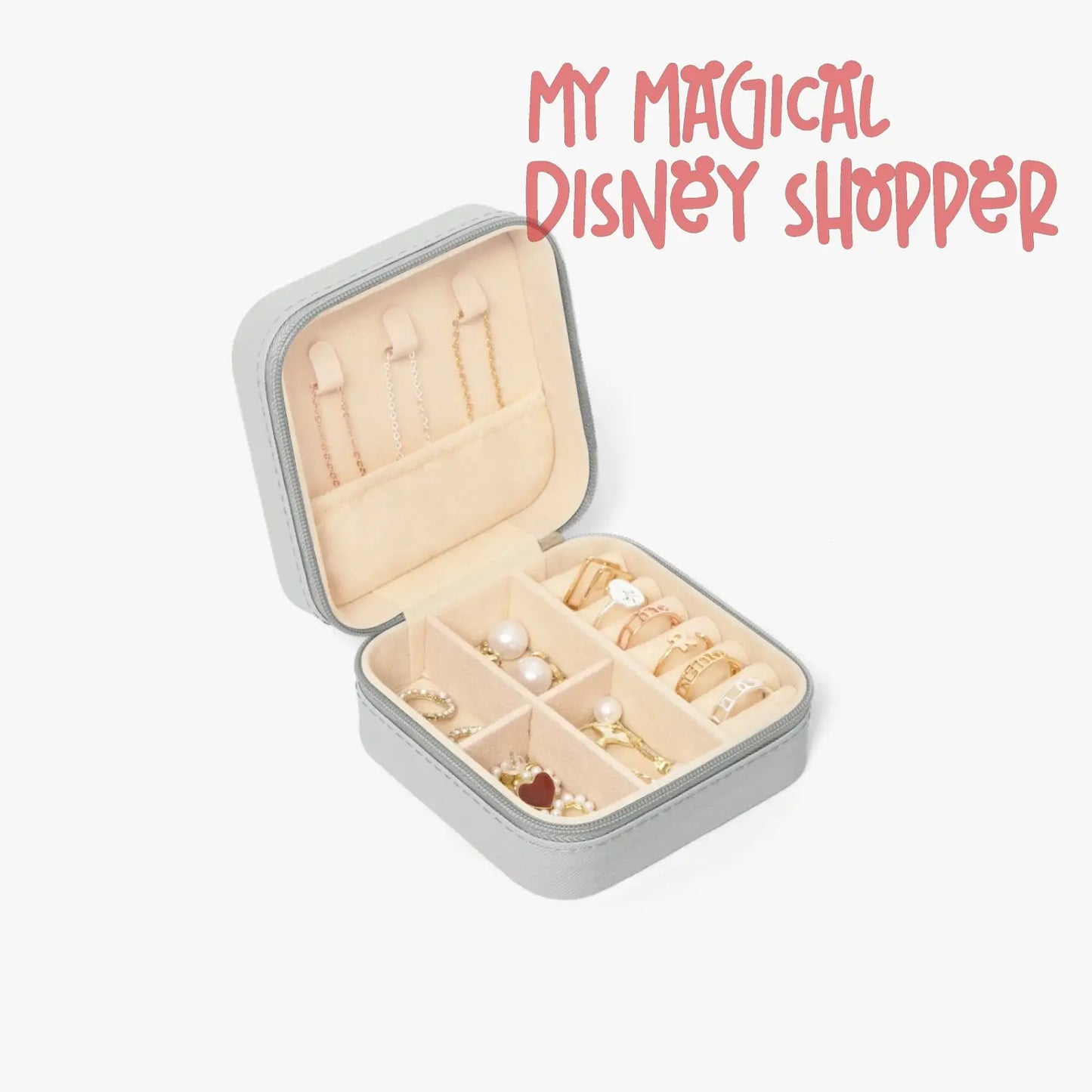 Mickey's No So Scary Leather Jewelry Box