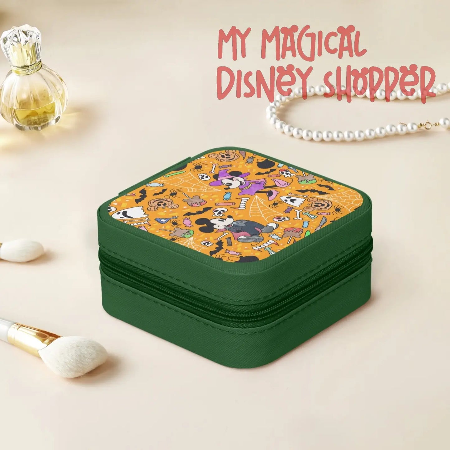Mickey's No So Scary Leather Jewelry Box