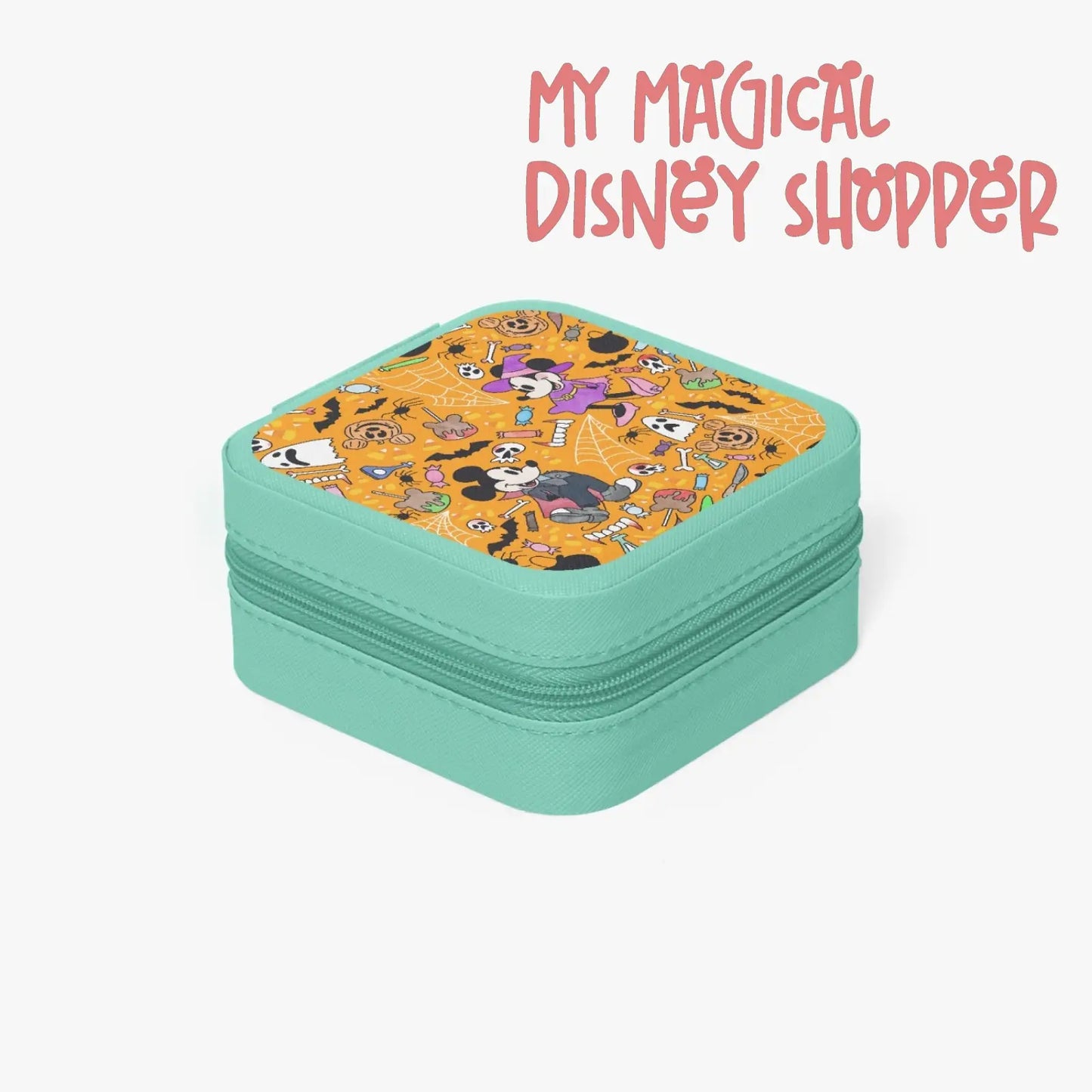 Mickey's No So Scary Leather Jewelry Box