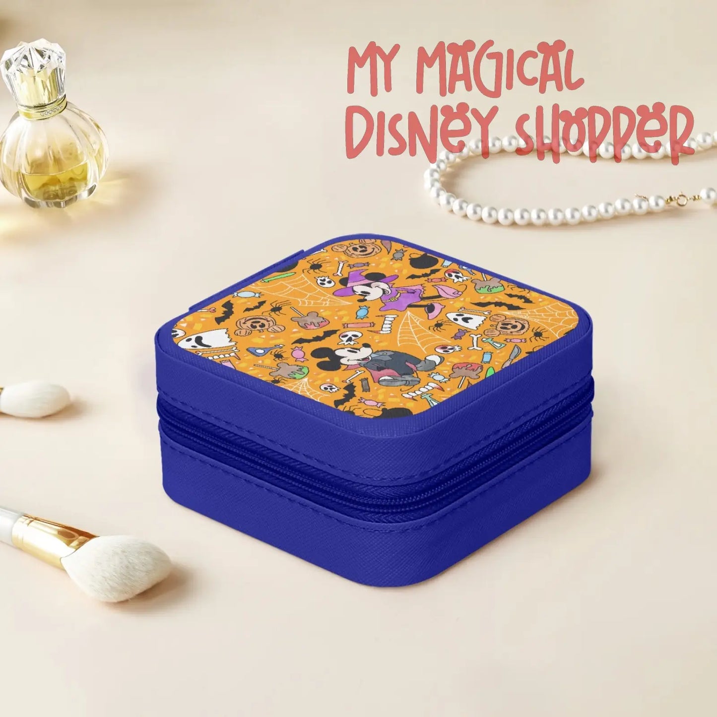 Mickey's No So Scary Leather Jewelry Box