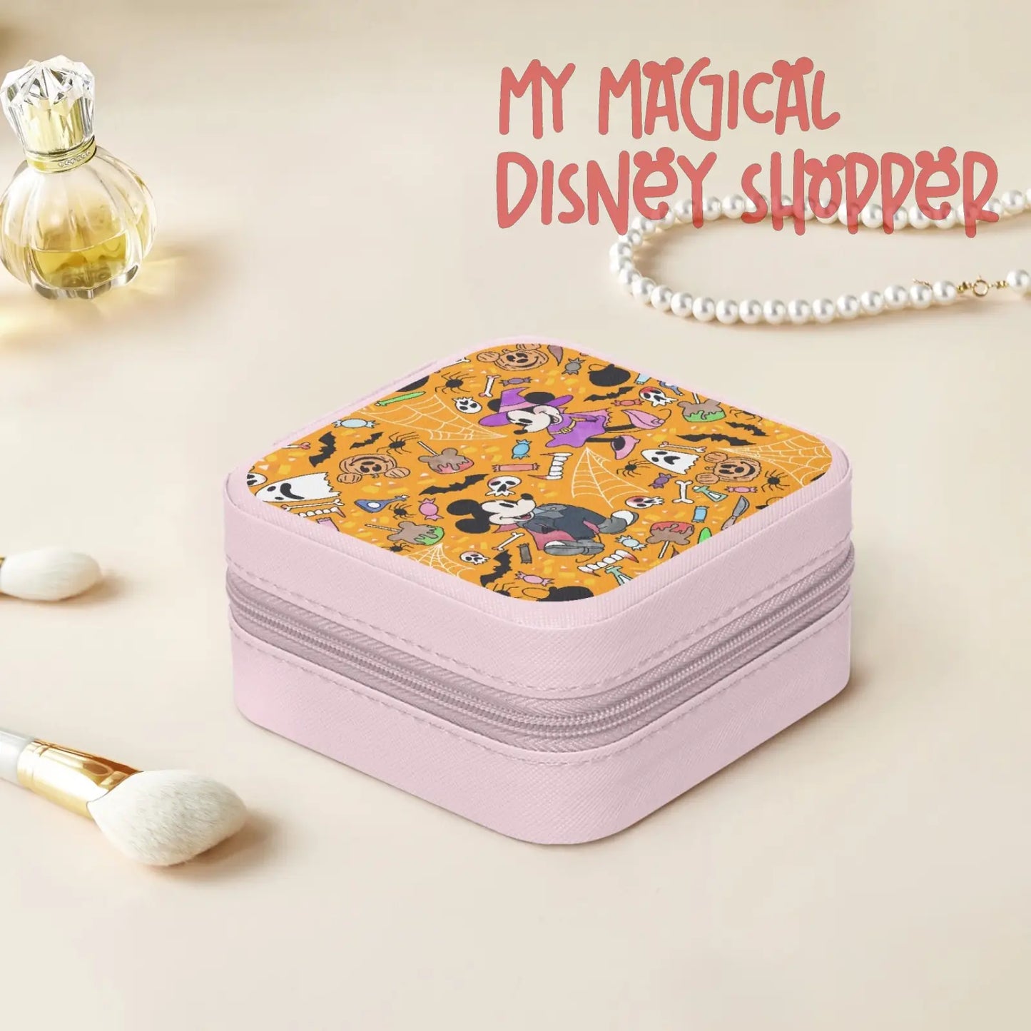 Mickey's No So Scary Leather Jewelry Box