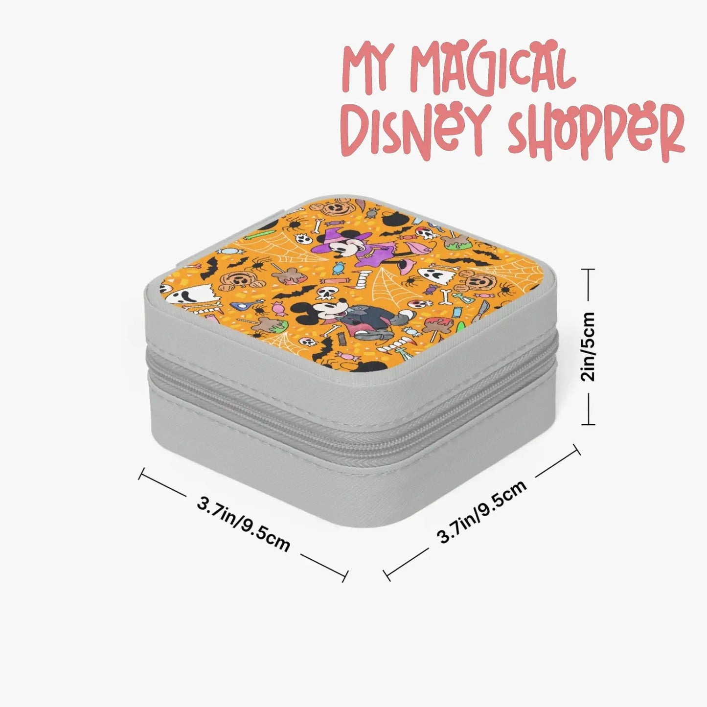 Mickey's No So Scary Leather Jewelry Box