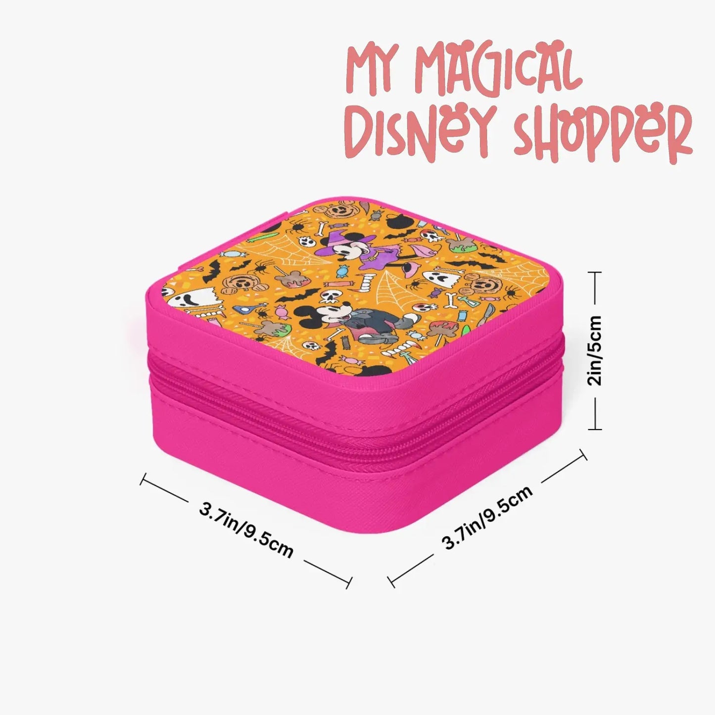 Mickey's No So Scary Leather Jewelry Box