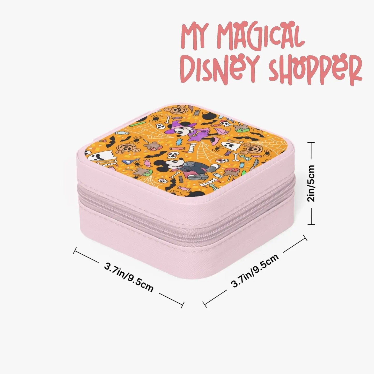 Mickey's No So Scary Leather Jewelry Box