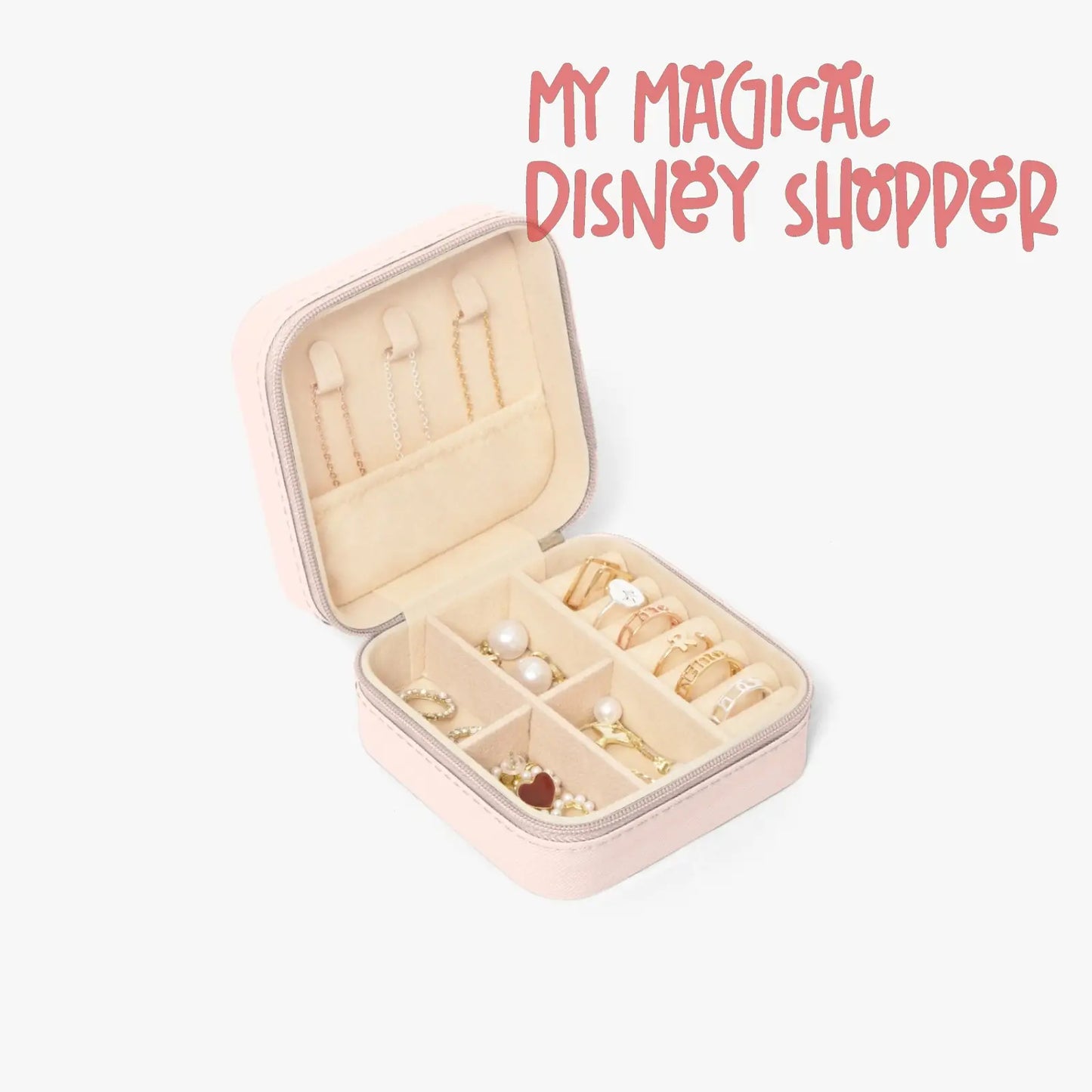 Mickey's No So Scary Leather Jewelry Box