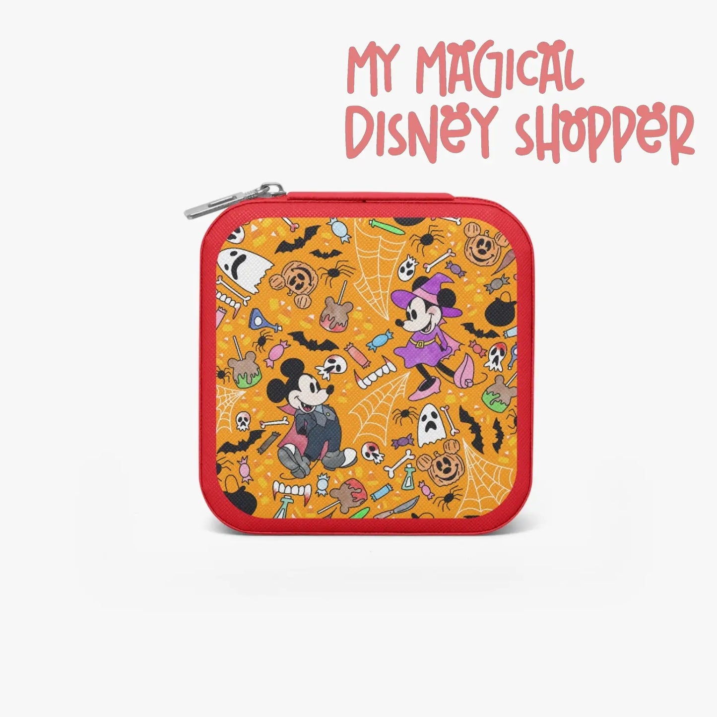 Mickey's No So Scary Leather Jewelry Box