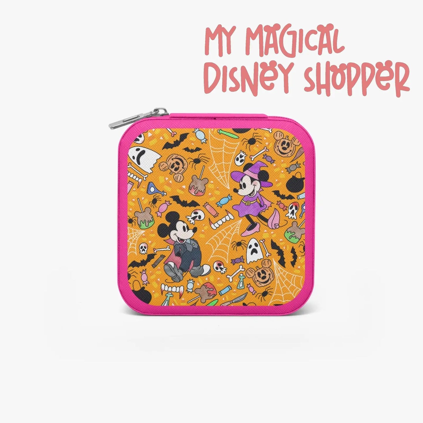 Mickey's No So Scary Leather Jewelry Box