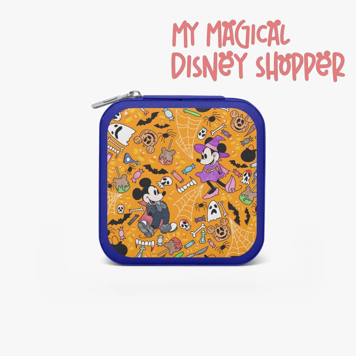 Mickey's No So Scary Leather Jewelry Box