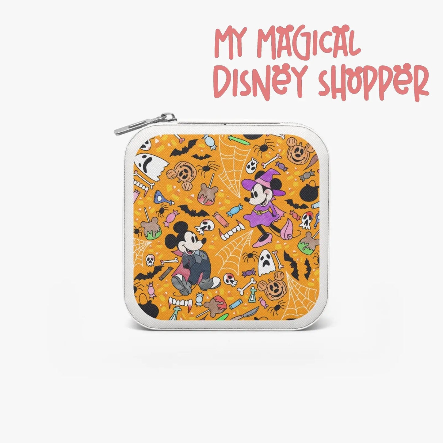 Mickey's No So Scary Leather Jewelry Box