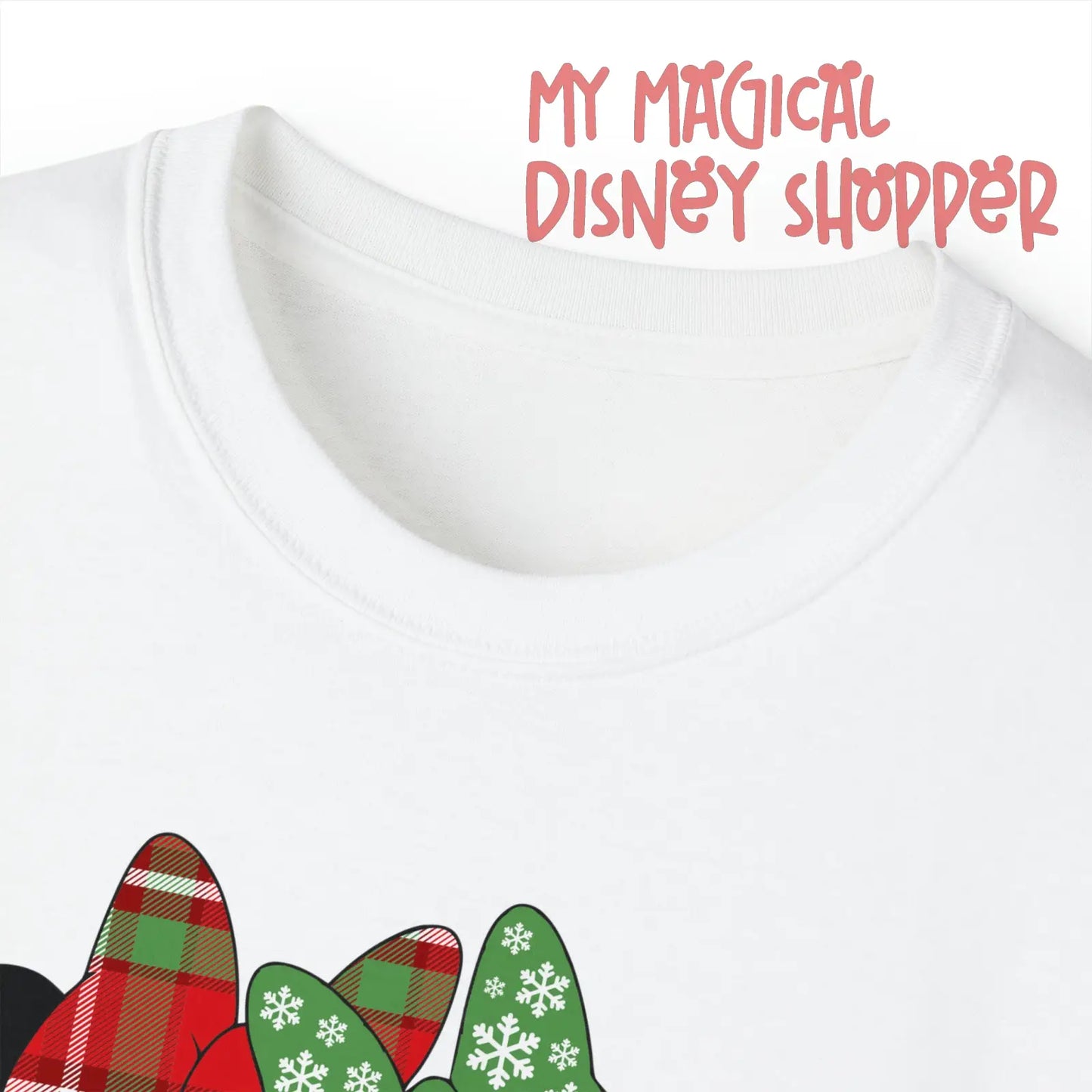 Minnie and Daisy Winter Wonderland Best Friends Unisex Ultra Cotton Tee