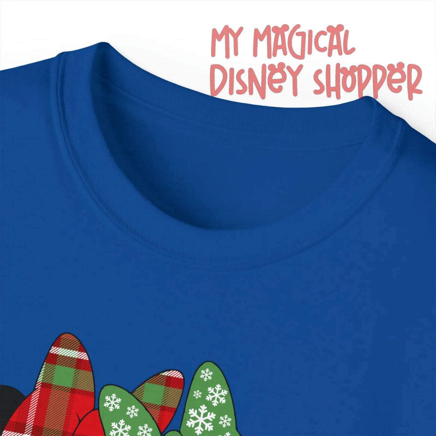 Minnie and Daisy Winter Wonderland Best Friends Unisex Ultra Cotton Tee