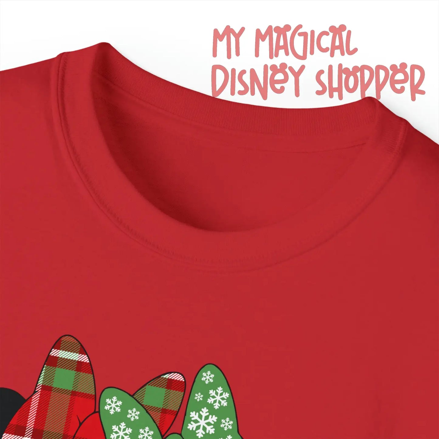 Minnie and Daisy Winter Wonderland Best Friends Unisex Ultra Cotton Tee