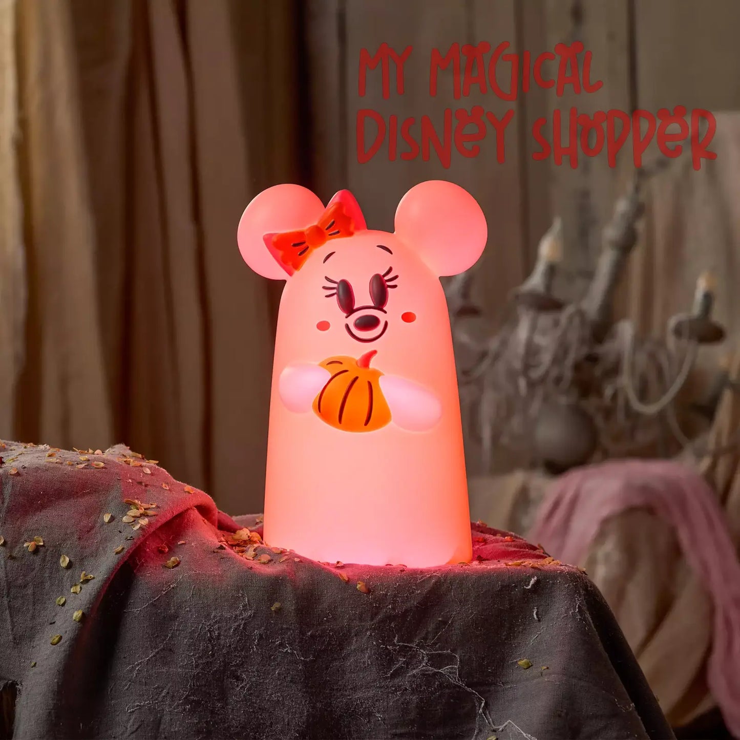 Minnie Mouse Cutie Ghost Light-Up Decor – 16''