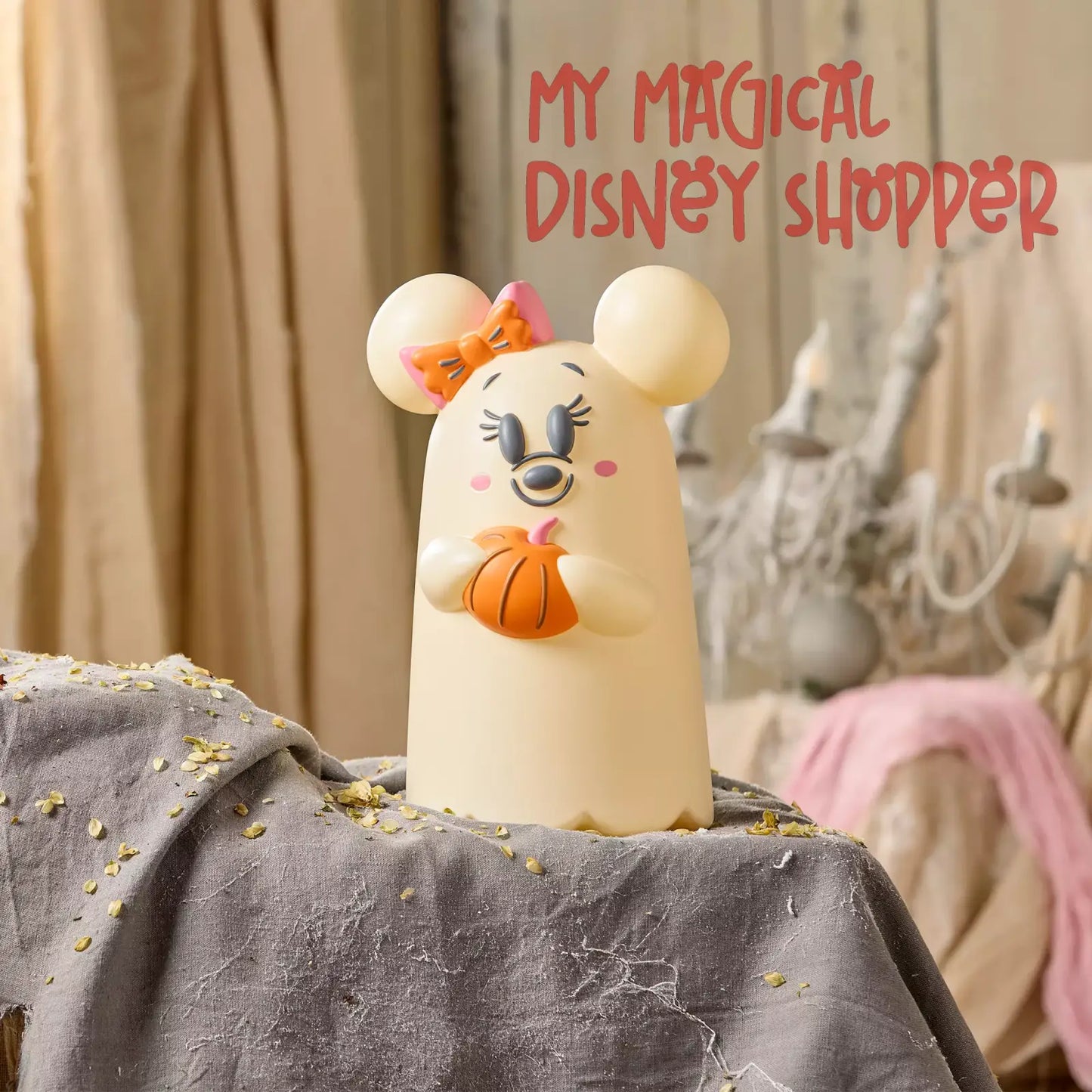 Minnie Mouse Cutie Ghost Light-Up Decor – 16''