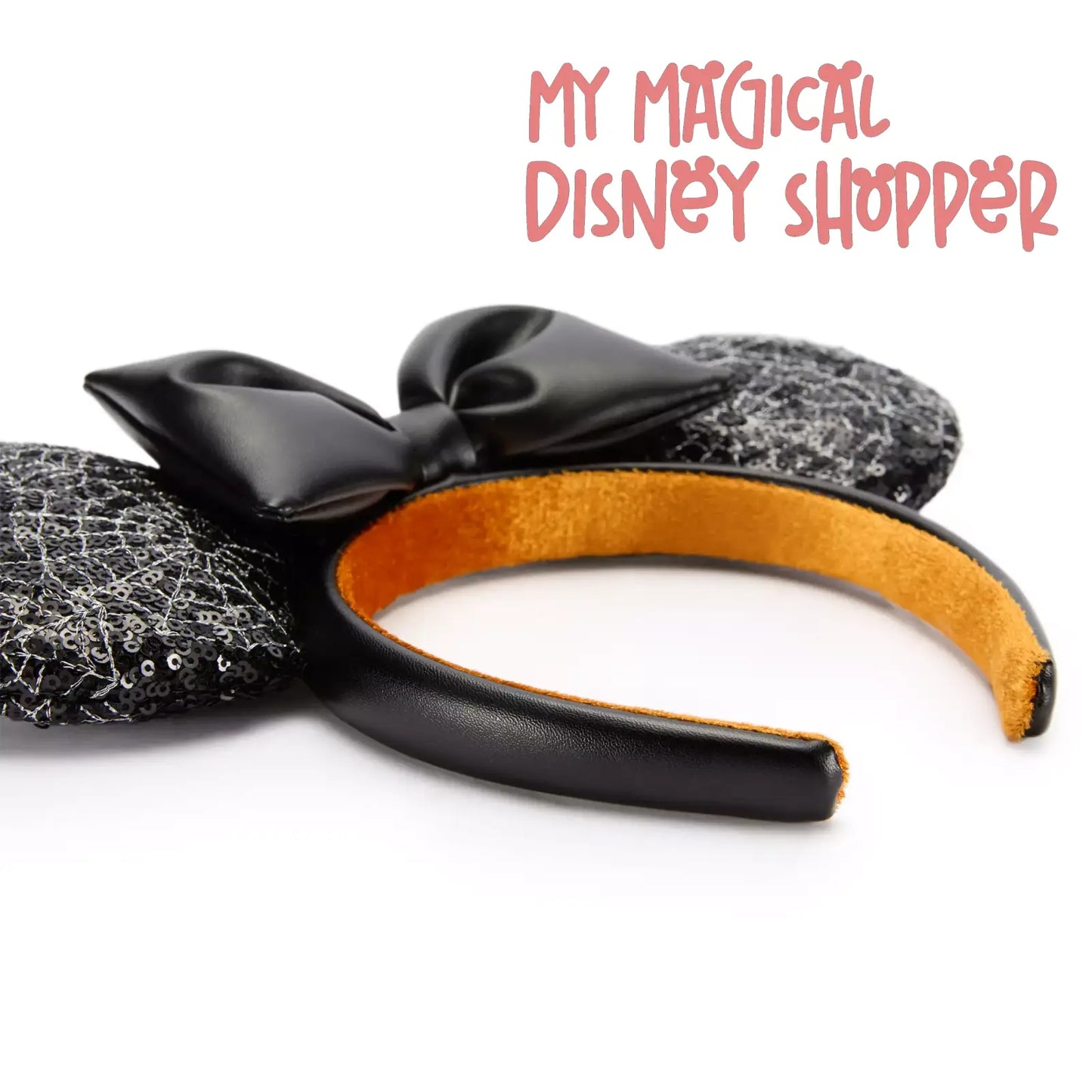 Minnie Mouse Halloween Ear Headband for Adults