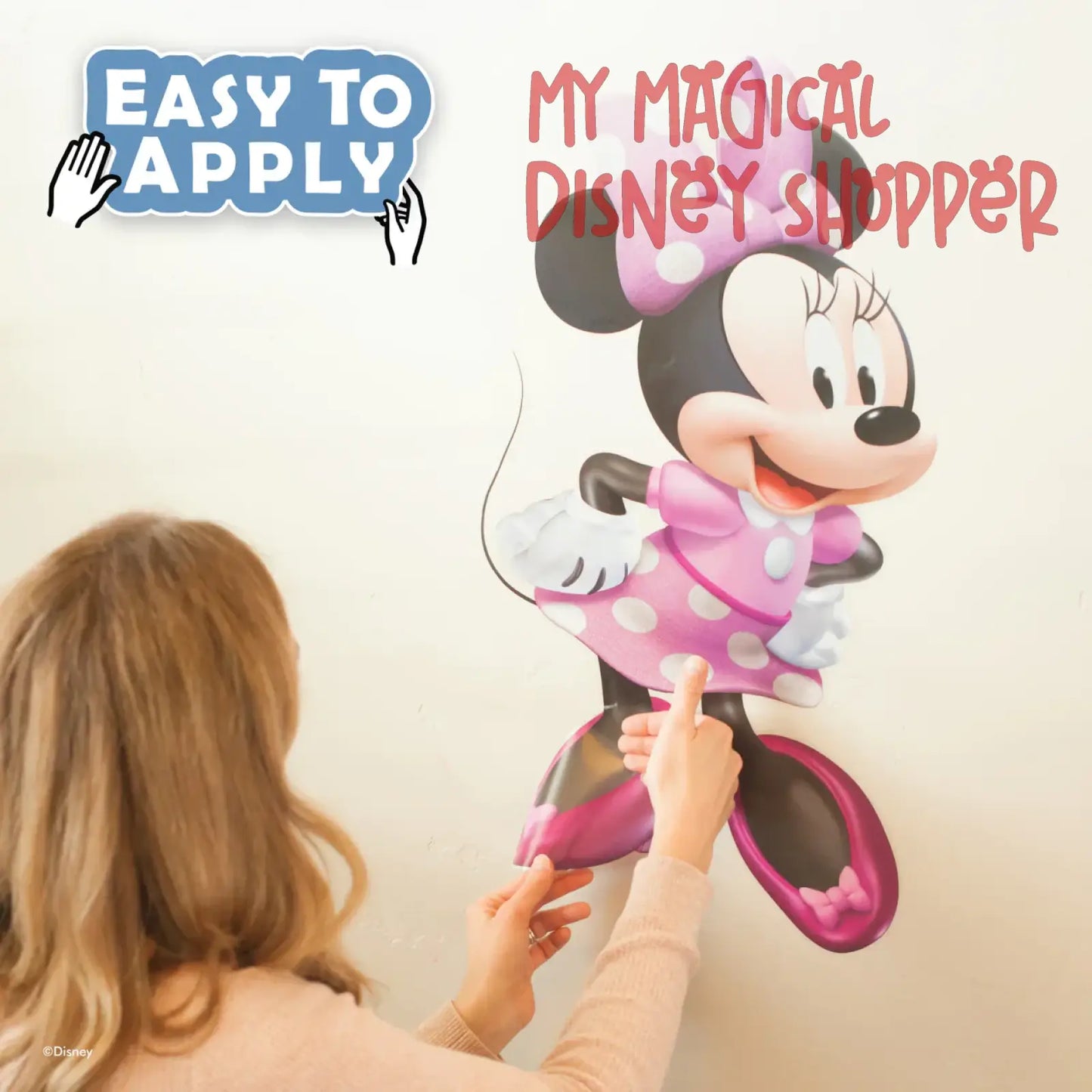 Minnie Mouse Interactive 26" Wall Decal