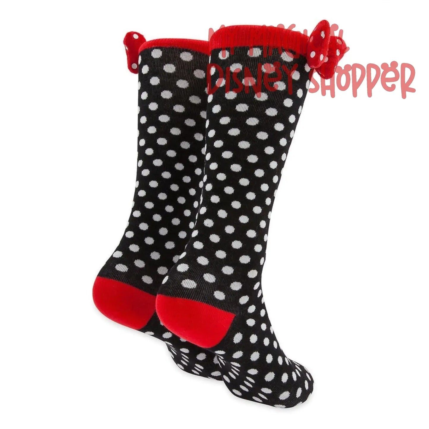 Minnie Mouse Knee Socks - Bow Disney Women's Socks