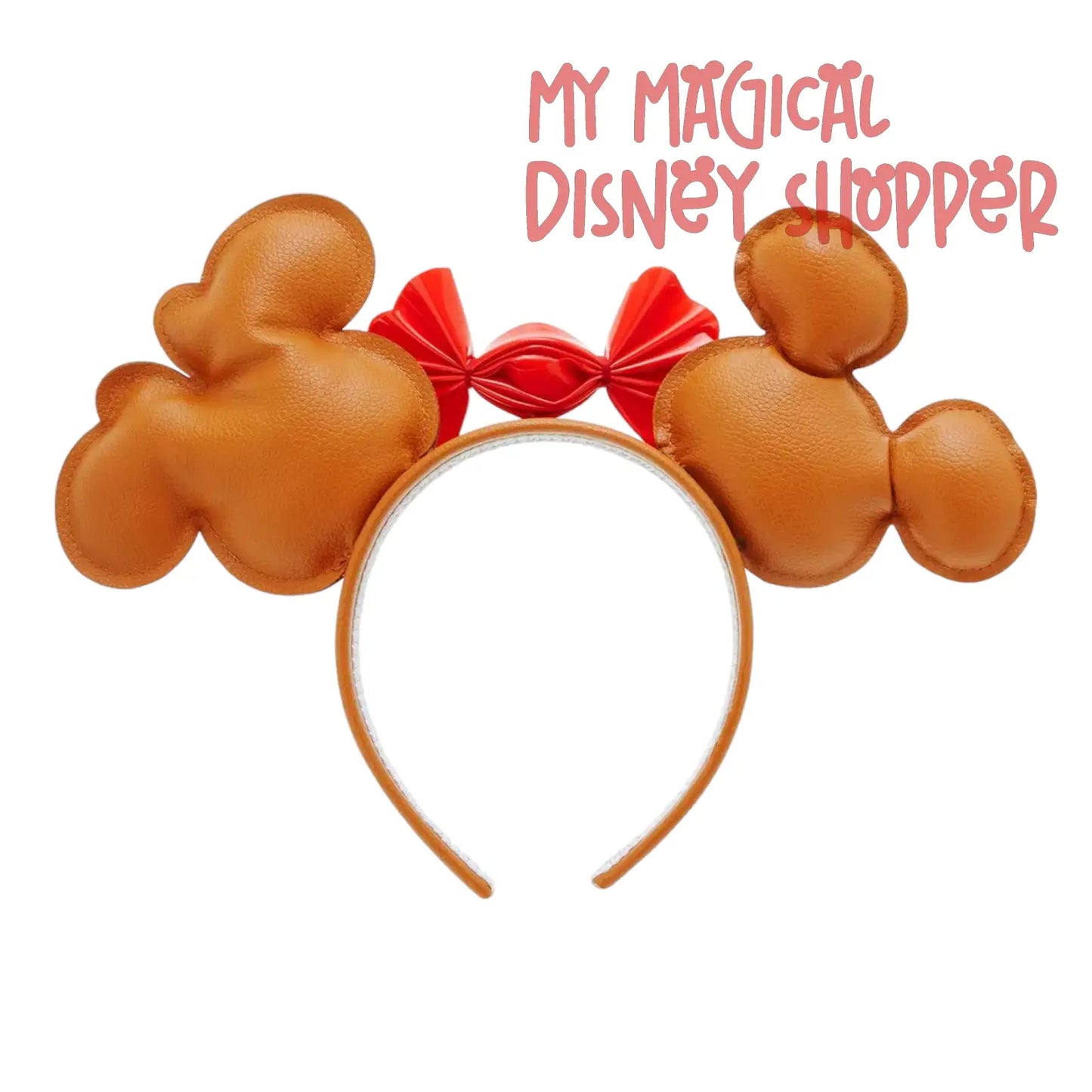 Minnie Mouse Mickey & Minnie Gingerbread Ears Headband