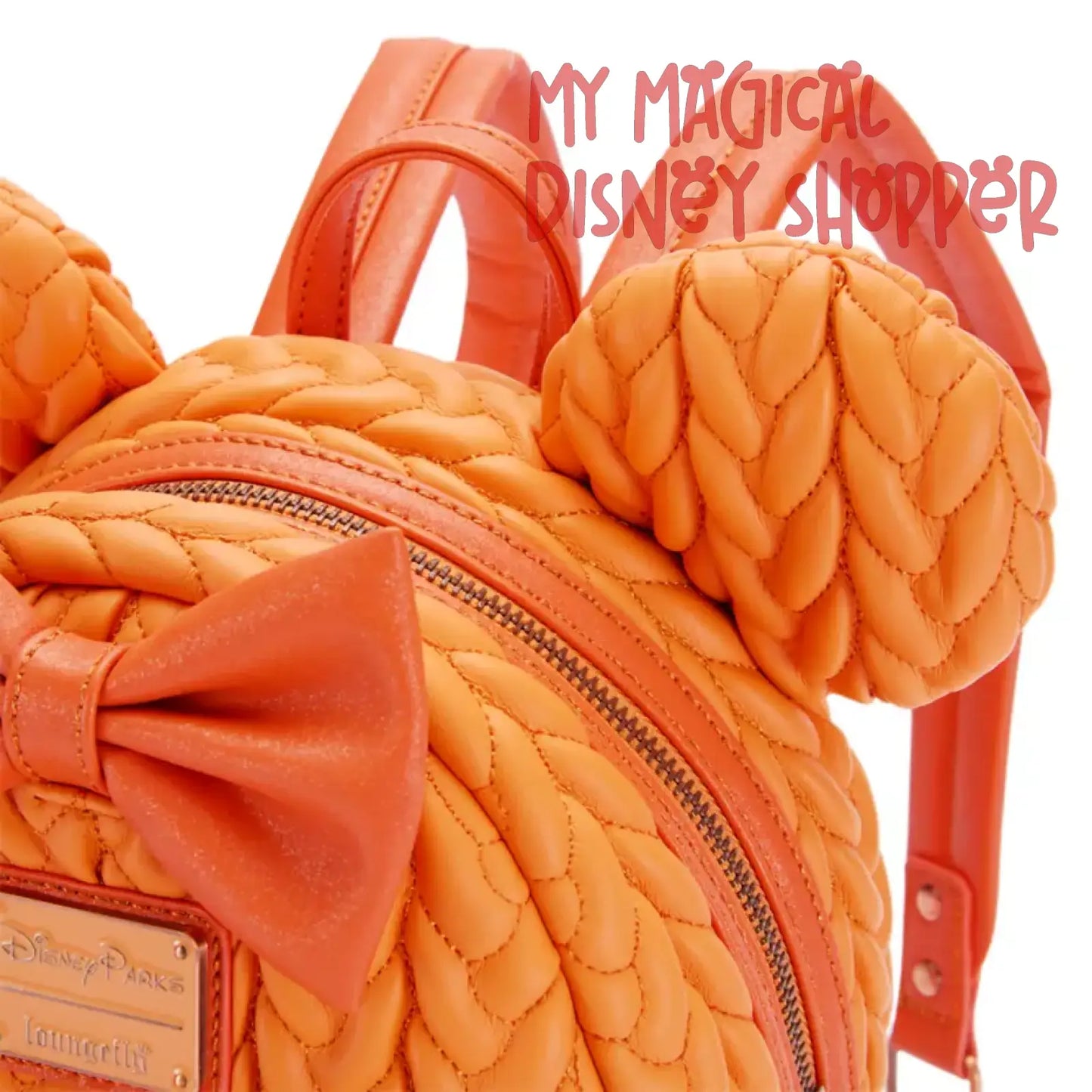 Minnie Mouse Orange Loungefly Mini Backpack – Pumpkin Spice