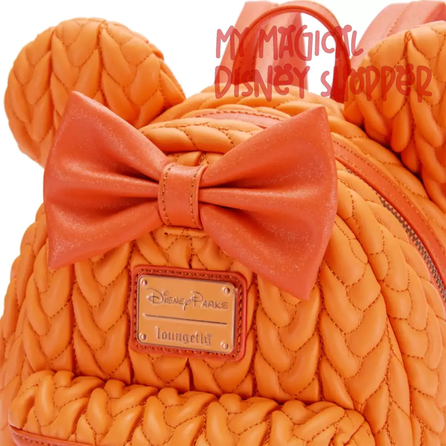 Minnie Mouse Orange Loungefly Mini Backpack – Pumpkin Spice