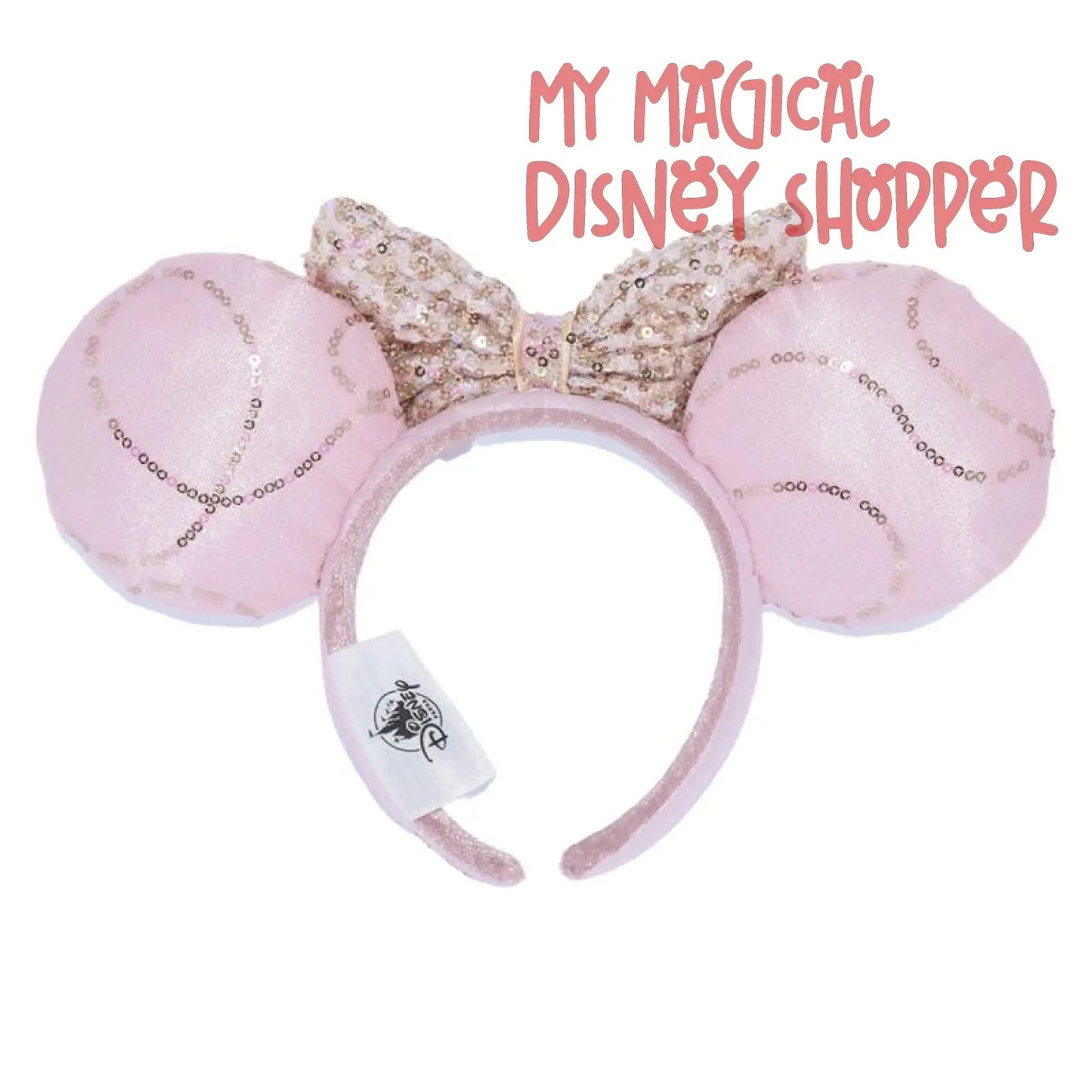 Minnie Mouse Pink Best Day Ever Disney Ear Headband