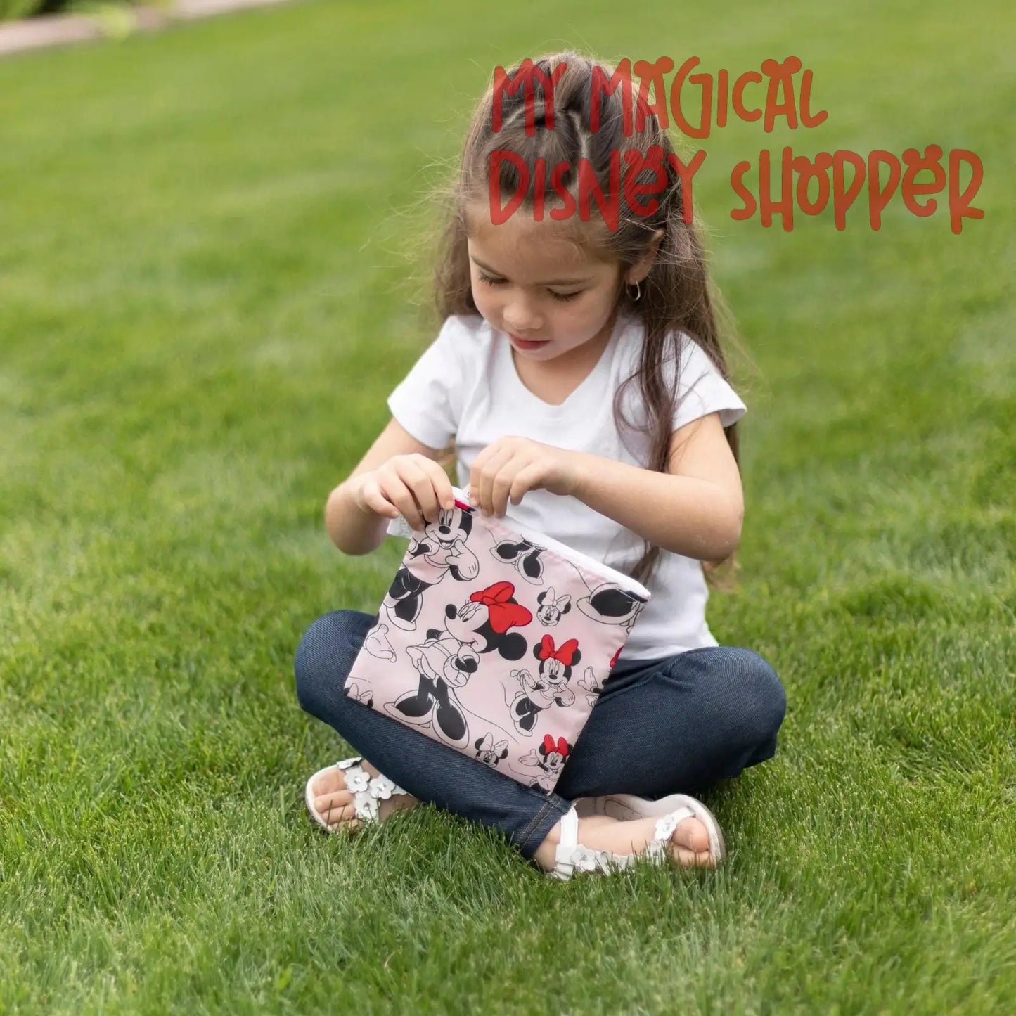 Minnie Mouse Reusable Snack Bag, Large