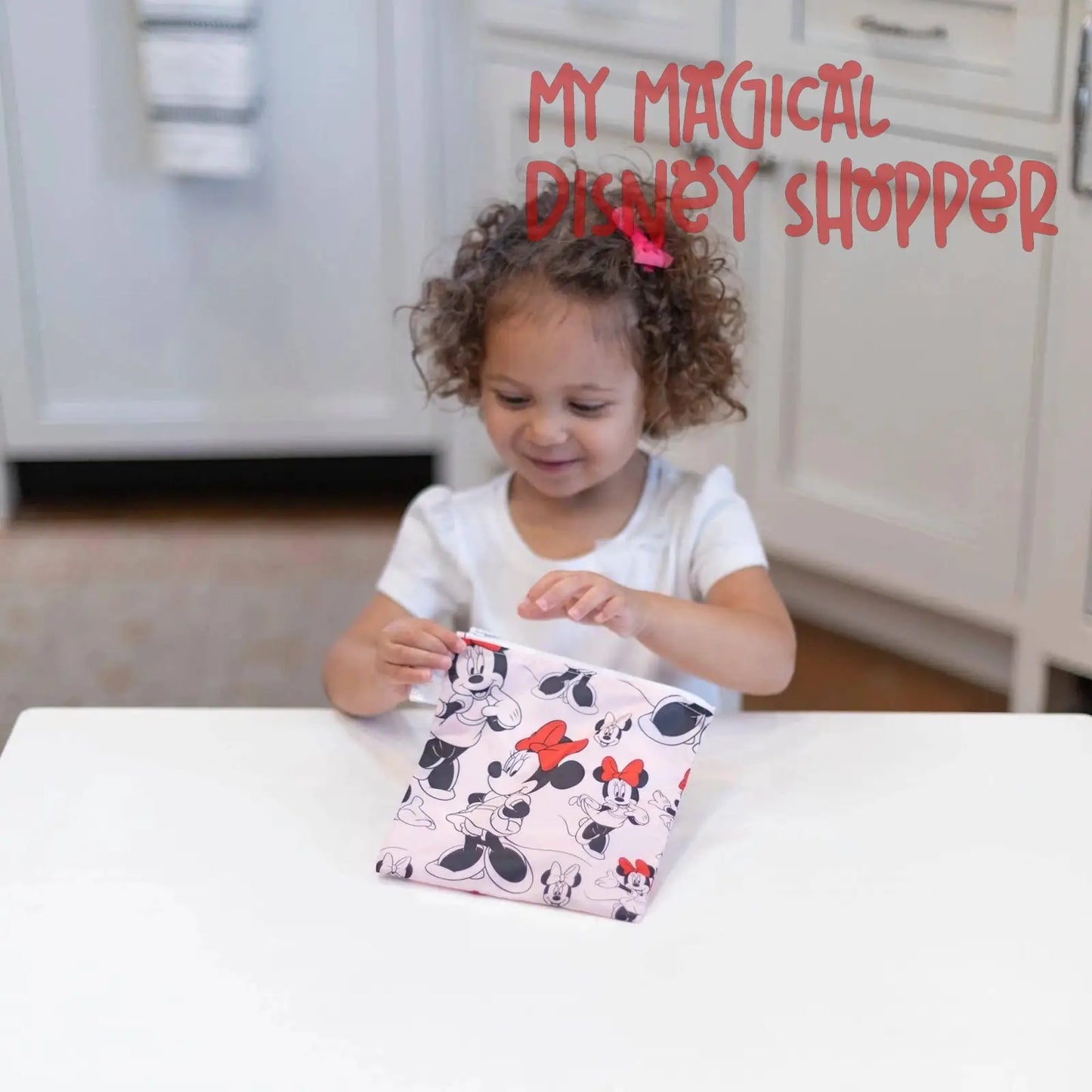 Minnie Mouse Reusable Snack Bag, Large