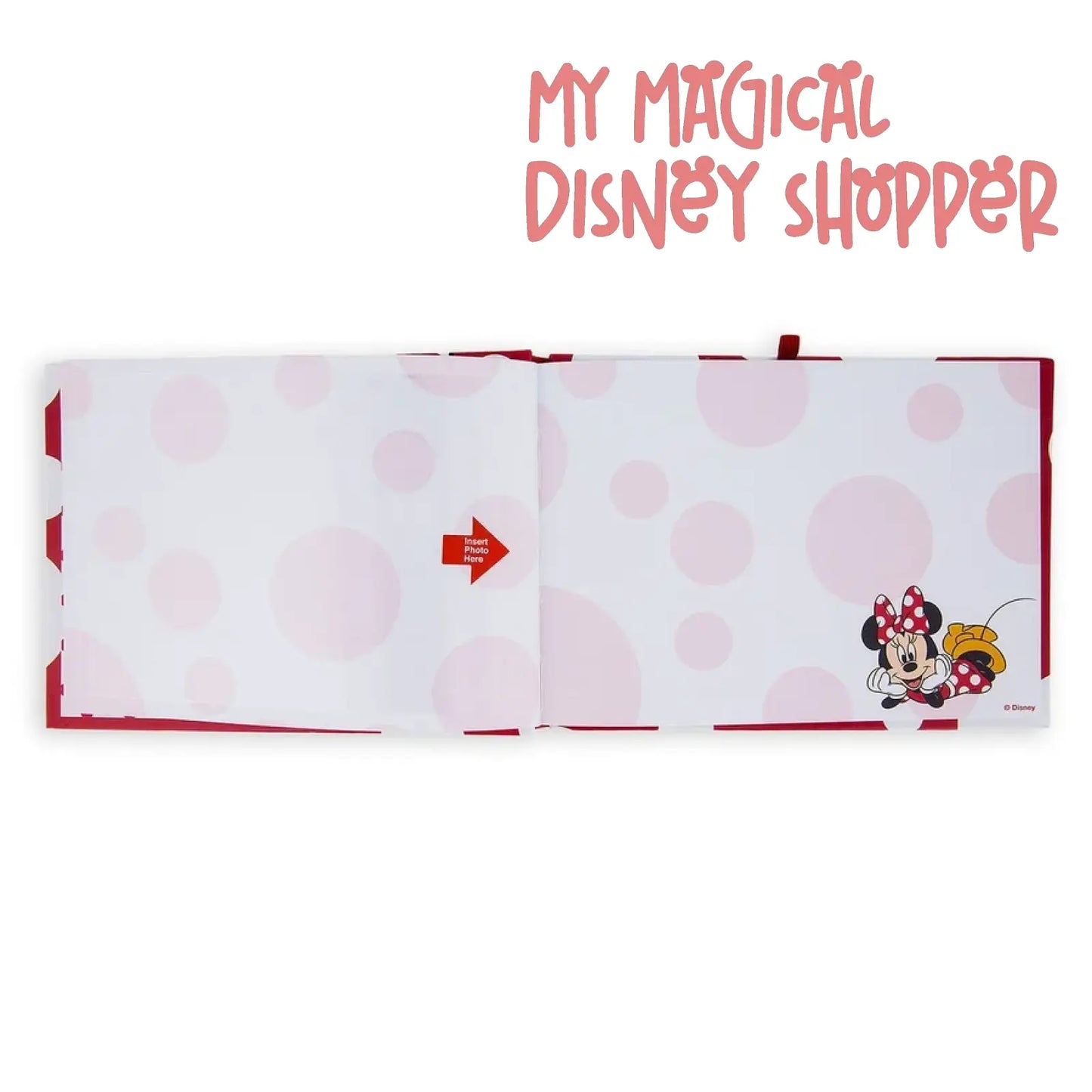 Minnie Mouse Wink Disney Autograph and Photo Book