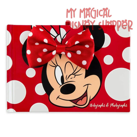 Minnie Mouse Wink Disney Autograph and Photo Book