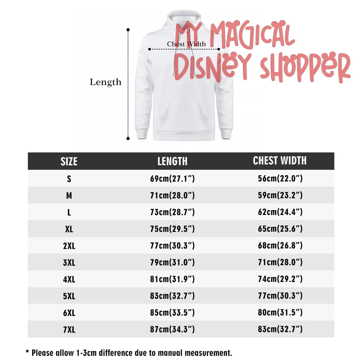 My Magical Christmas Mouse Mens All Over Print Warm Velvet Hoodie