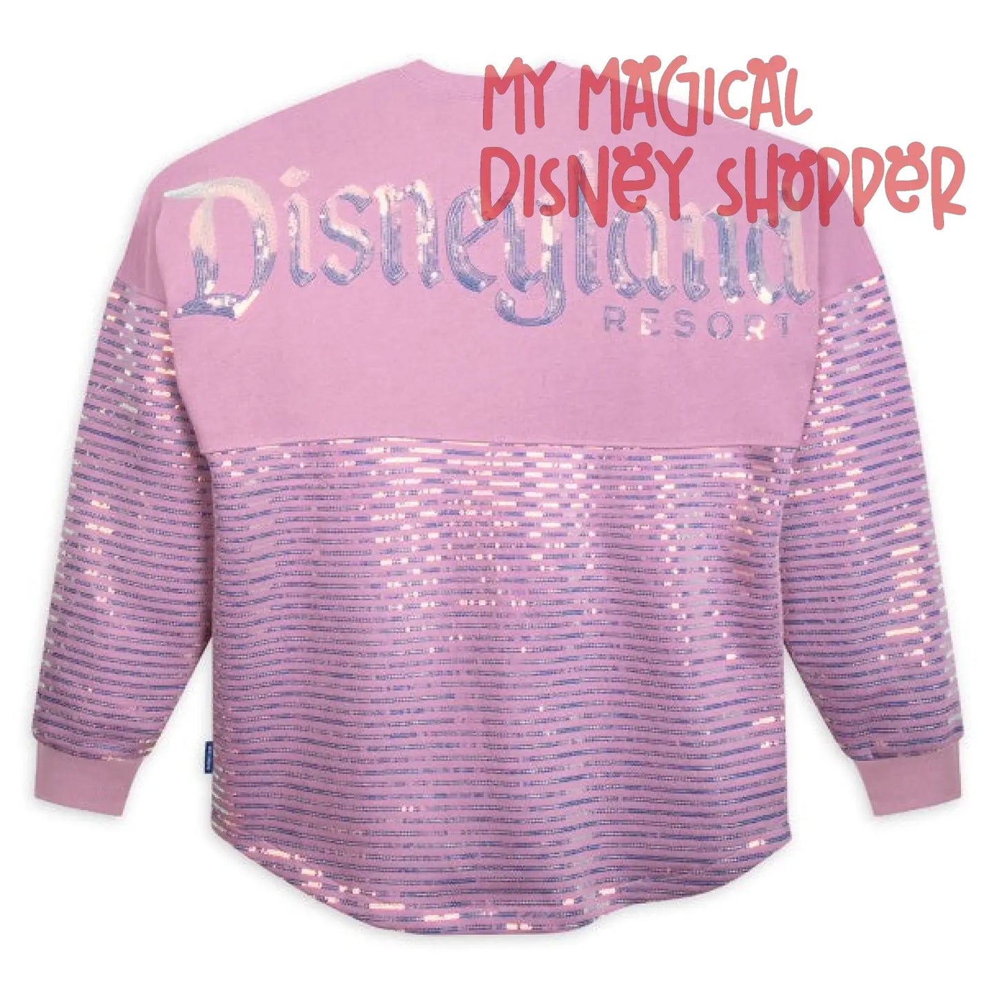 Disneyland Resort Mickey Mouse Sequined Adult Spirit Jersey - Adult Unisex Small