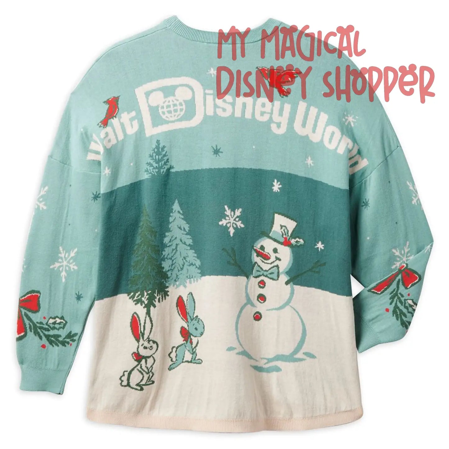 Walt Disney World Mickey Mouse Christmas Sweater Spirit Jersey - Unisex Adult Medium