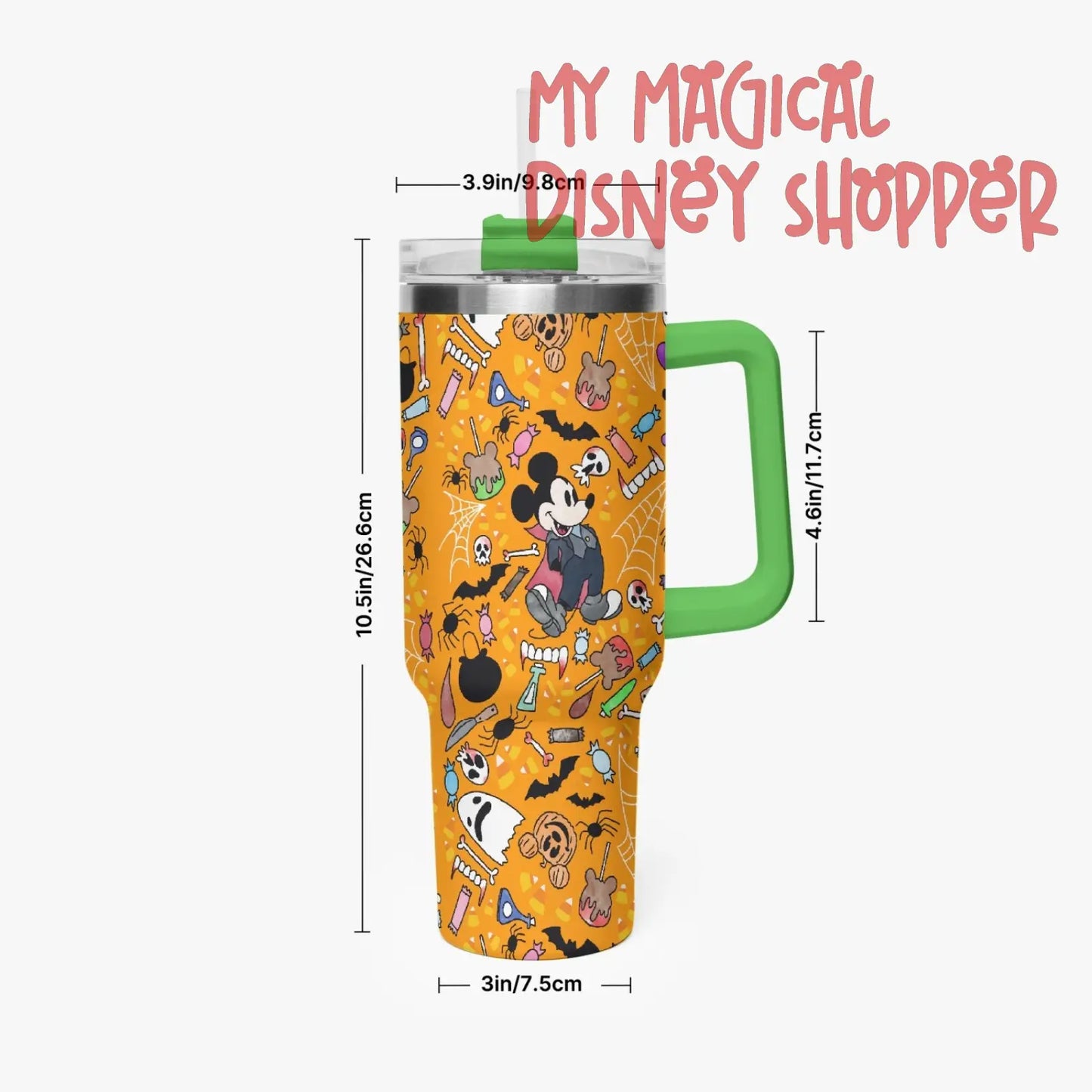Not So Scary 40oz Car Tumbler Cup