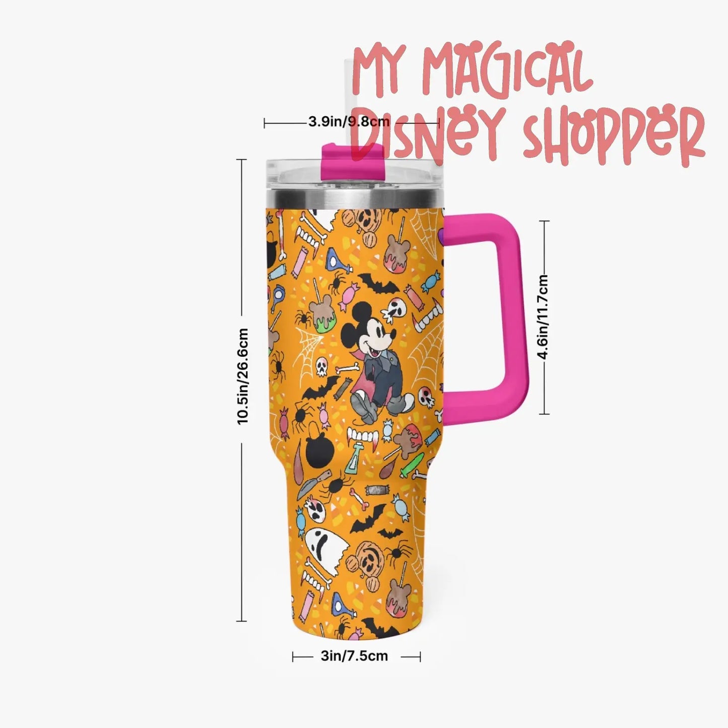 Not So Scary 40oz Car Tumbler Cup