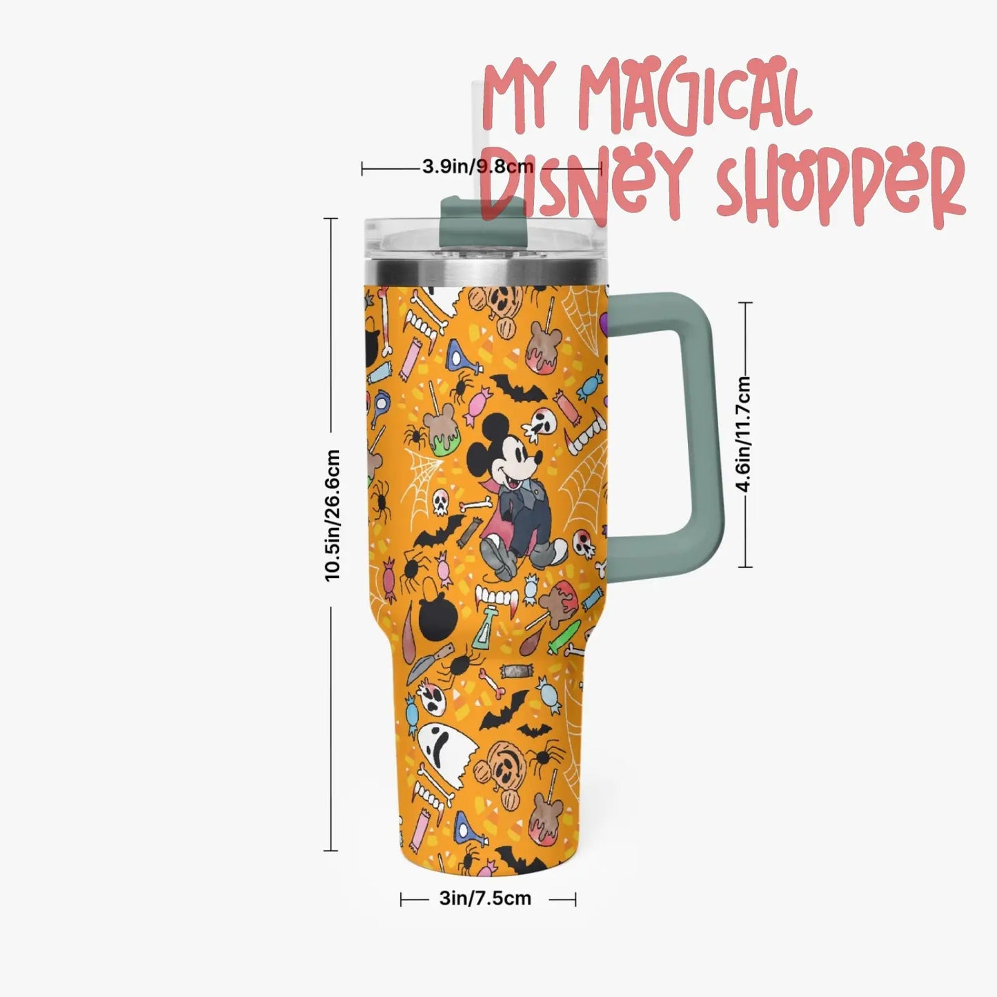Not So Scary 40oz Car Tumbler Cup