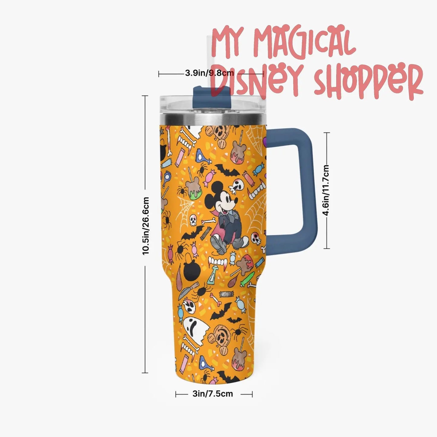 Not So Scary 40oz Car Tumbler Cup