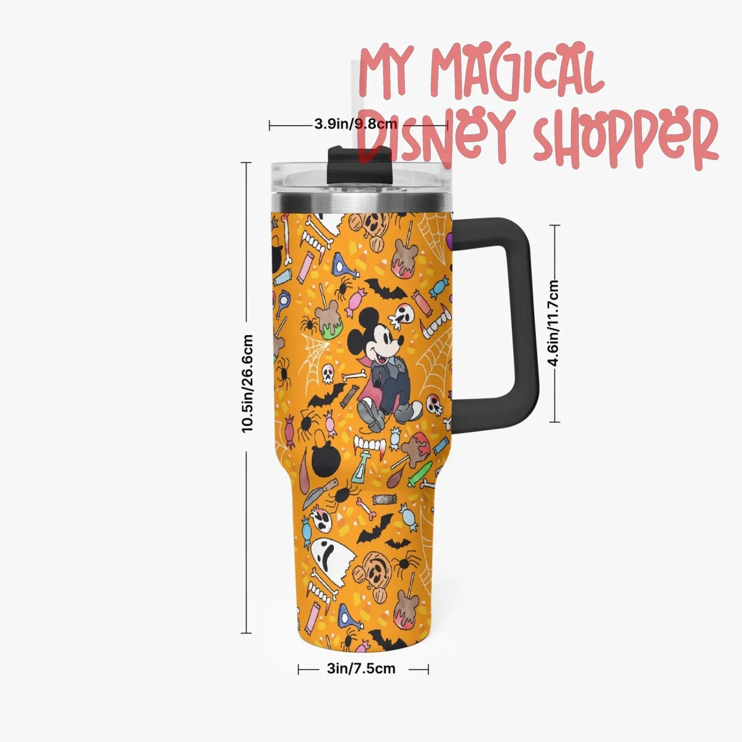 Not So Scary 40oz Car Tumbler Cup