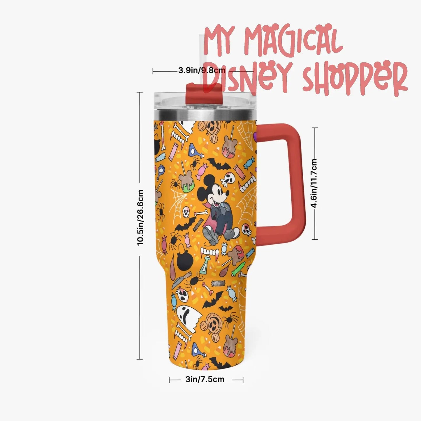 Not So Scary 40oz Car Tumbler Cup