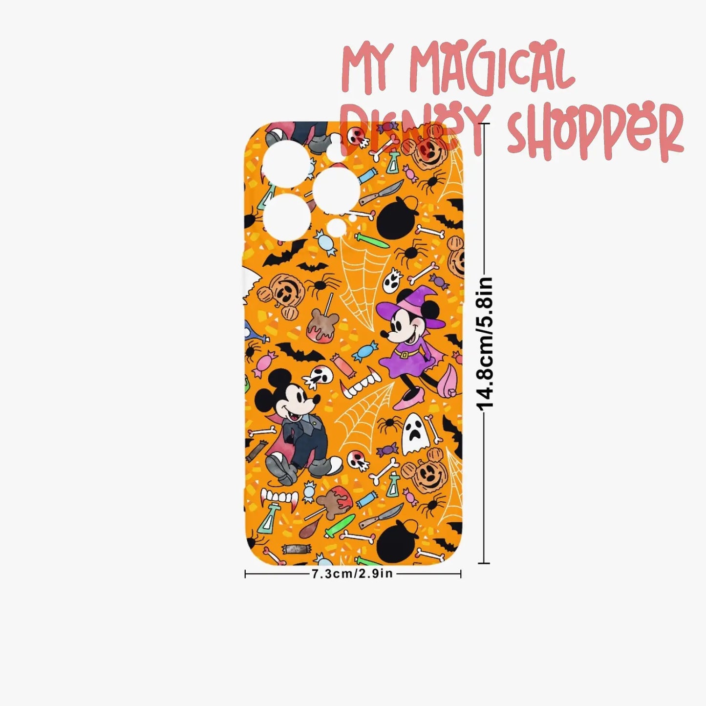 Not So Scary iPhone 15 Pro Phone Case (Lens Protective)