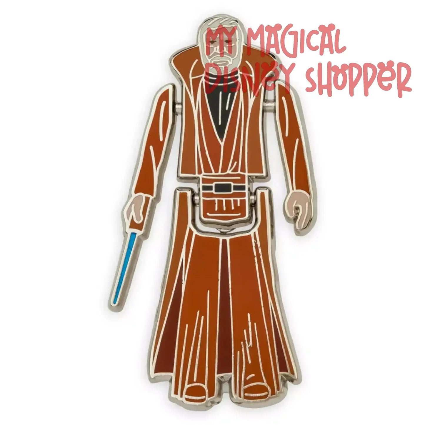 Obi Wan Kenobi Action Figure Pin -Star Wars - Limited Release