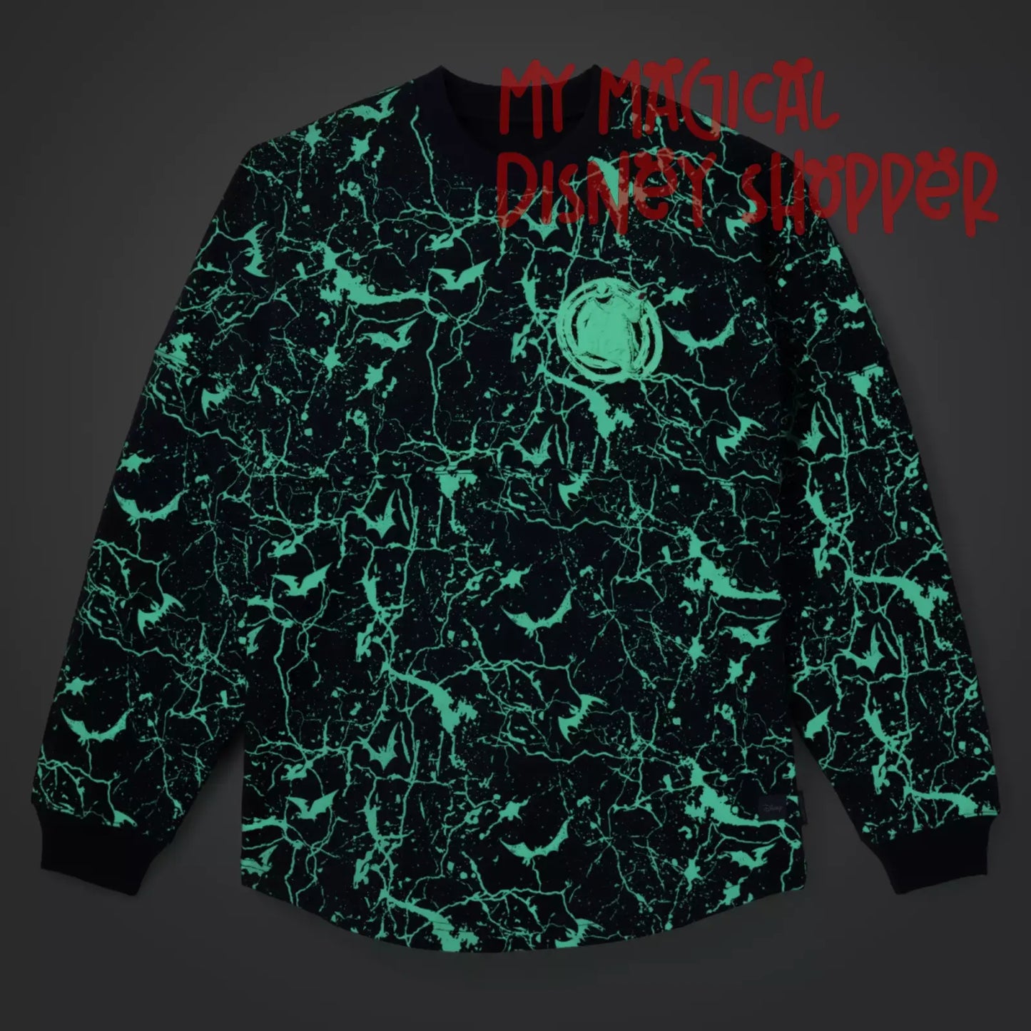 Oogie Boogie Glow-in-the-Dark Spirit Jersey for Adults – The Nightmare Before Christmas