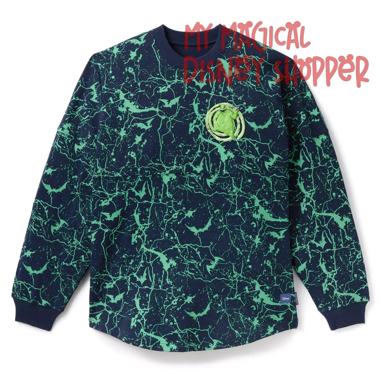 Oogie Boogie Glow-in-the-Dark Spirit Jersey for Adults – The Nightmare Before Christmas