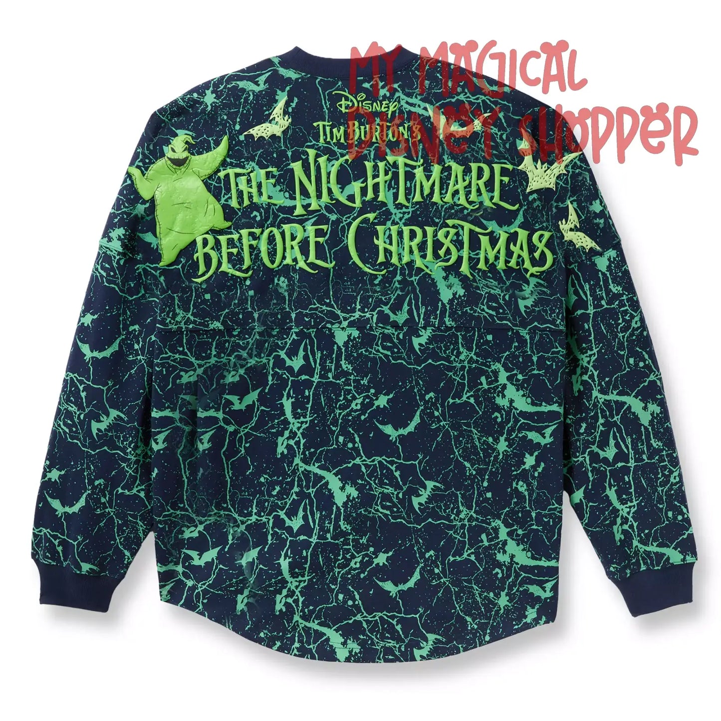 Oogie Boogie Glow-in-the-Dark Spirit Jersey for Adults – The Nightmare Before Christmas