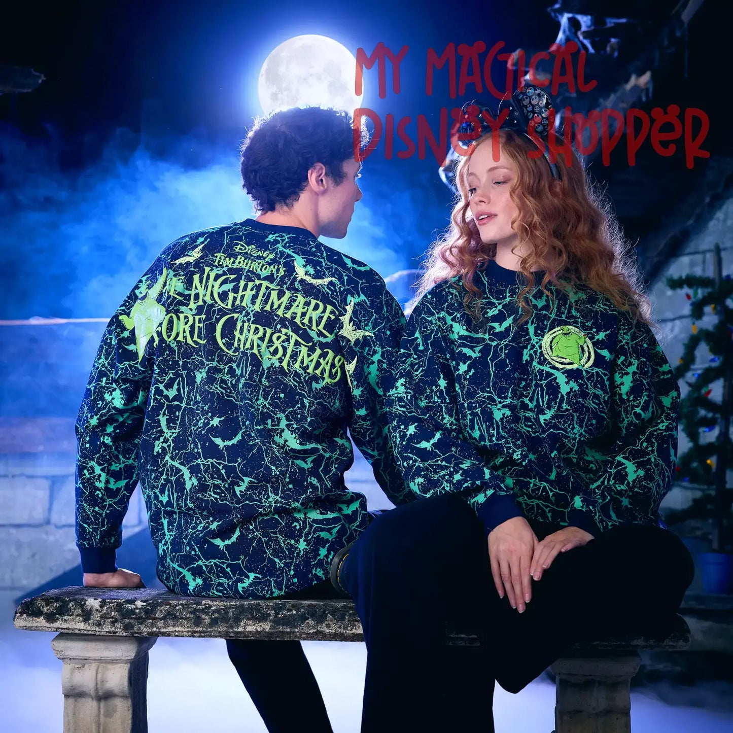 Oogie Boogie Glow-in-the-Dark Spirit Jersey for Adults – The Nightmare Before Christmas