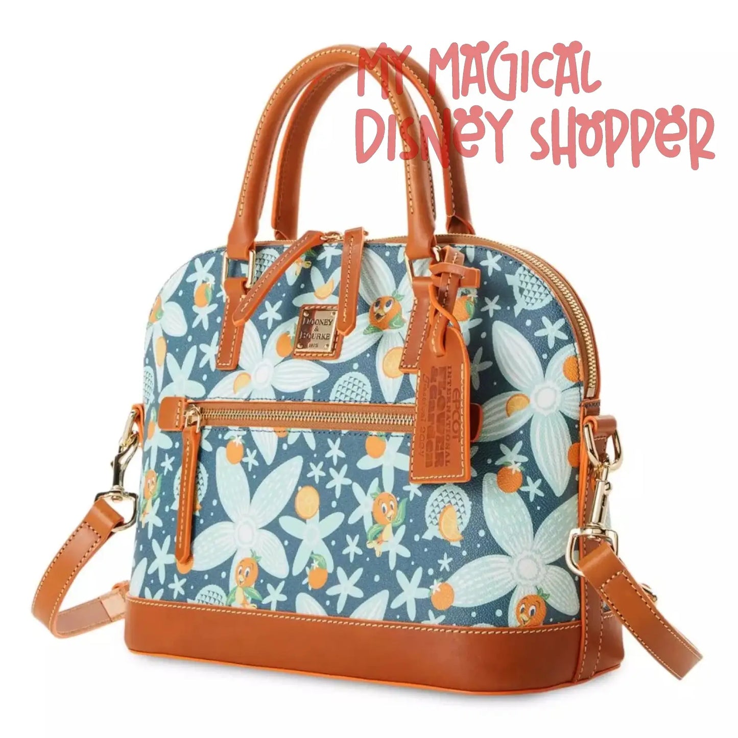 Orange Bird Disney Dooney and Bourke Tote - 2024 Epcot Flower and Garden