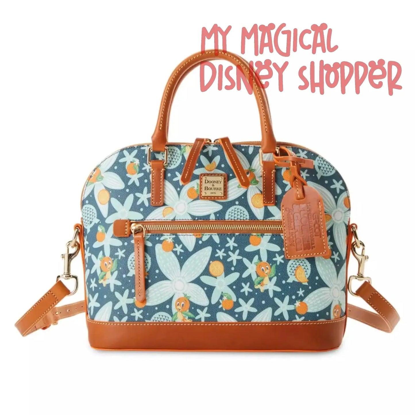 Orange Bird Disney Dooney and Bourke Tote - 2024 Epcot Flower and Garden